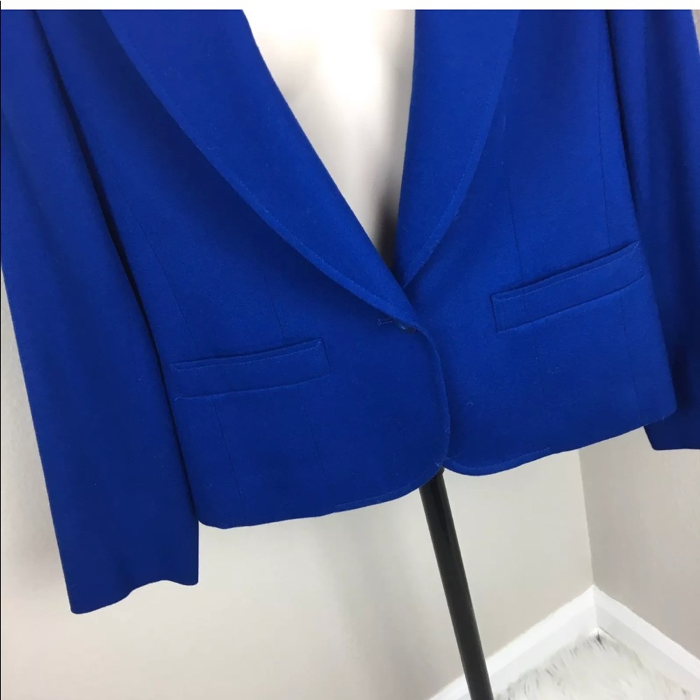 Pendleton Size 10 Large Virgin Wool Blue Jacket - image 3